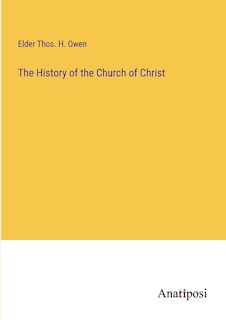 Front cover_The History of the Church of Christ
