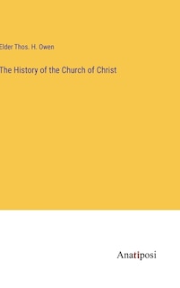 Front cover_The History of the Church of Christ