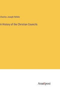 Couverture_A History of the Christian Councils