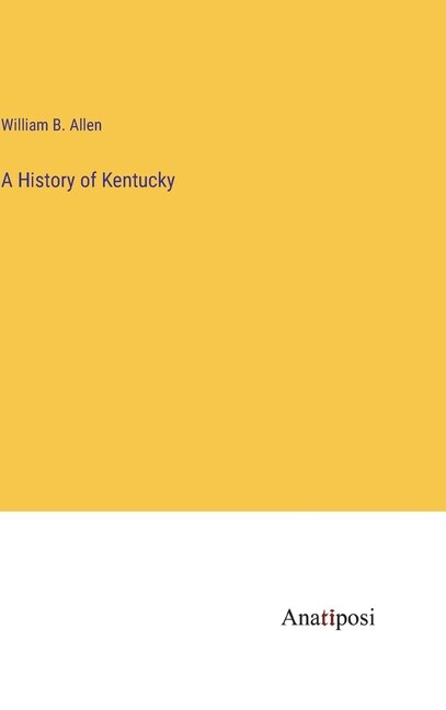 Front cover_A History of Kentucky