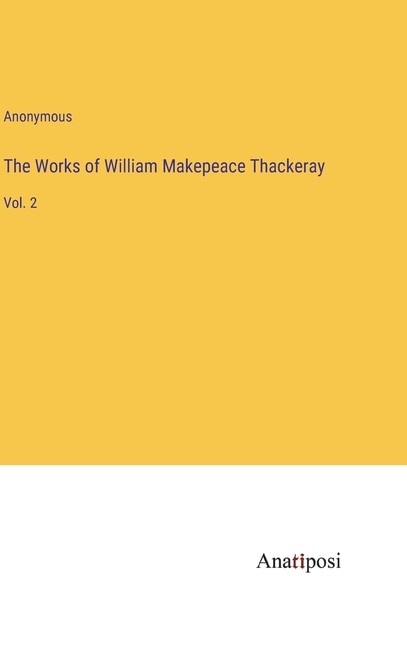 Couverture_The Works of William Makepeace Thackeray