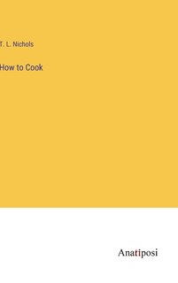Front cover_How to Cook
