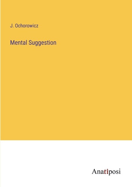 Front cover_Mental Suggestion