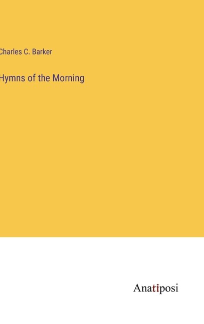 Couverture_Hymns of the Morning