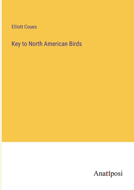 Couverture_Key to North American Birds