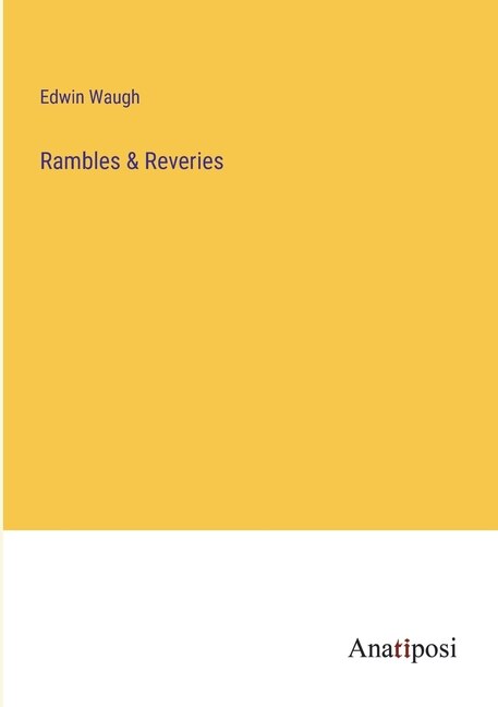 Front cover_Rambles & Reveries