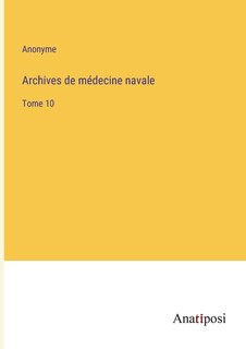 Front cover_Archives de m&eacute;decine navale