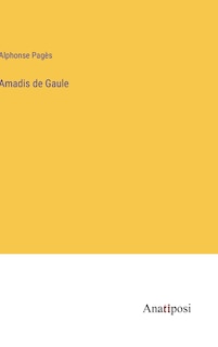 Front cover_Amadis de Gaule