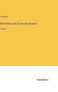 Front cover_Bibliothèque de l'École des Chartes