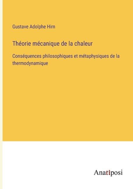 Front cover_Théorie mécanique de la chaleur