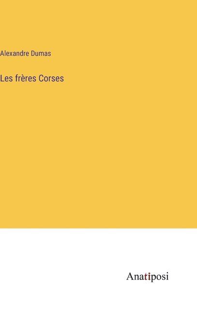 Front cover_Les frères Corses
