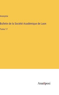 Front cover_Bulletin de la Société Académique de Laon