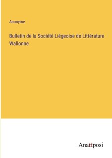Front cover_Bulletin de la Société Liégeoise de Littérature Wallonne