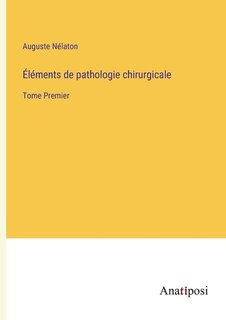 Front cover_Éléments de pathologie chirurgicale