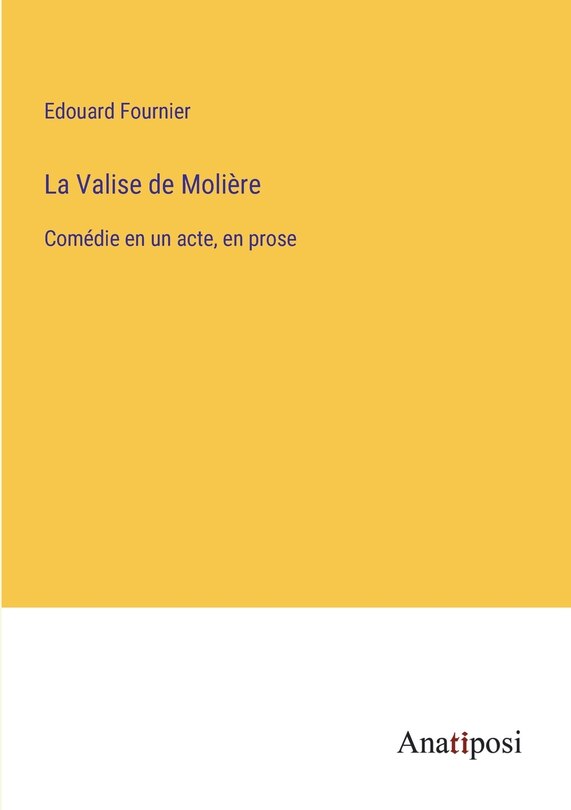 Front cover_La Valise de Molière
