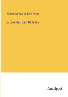 Couverture_Le Livre des Cent Ballades