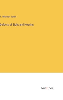 Front cover_Defects of Sight and Hearing