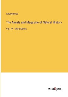 Couverture_The Annals and Magazine of Natural History