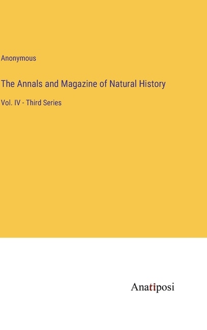 Front cover_The Annals and Magazine of Natural History