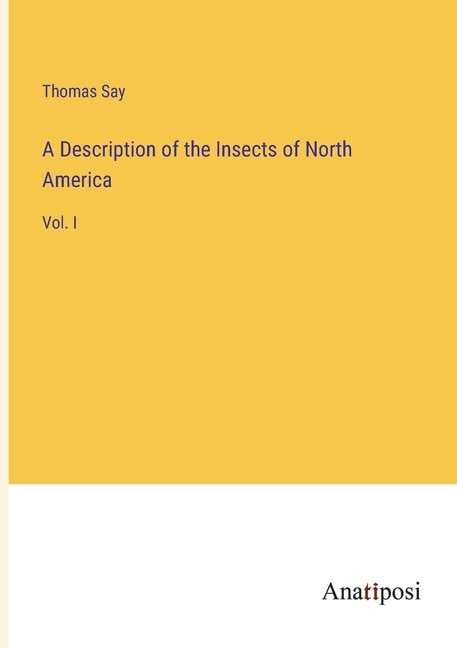 Couverture_A Description of the Insects of North America