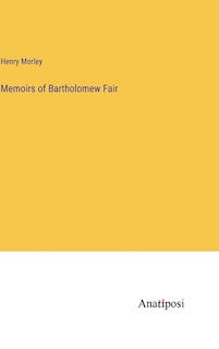 Front cover_Memoirs of Bartholomew Fair