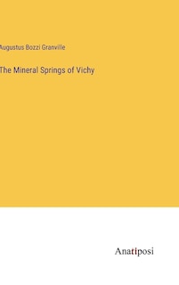 Front cover_The Mineral Springs of Vichy