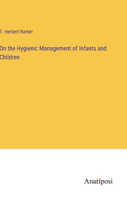 Couverture_On the Hygienic Management of Infants and Children