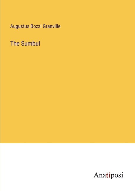 Couverture_The Sumbul