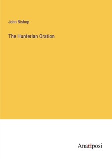 Couverture_The Hunterian Oration