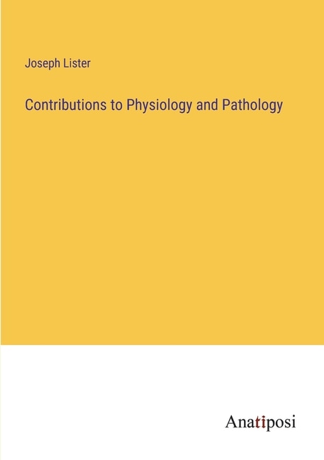 Front cover_Contributions to Physiology and Pathology