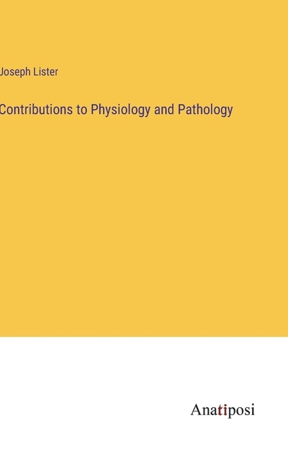 Front cover_Contributions to Physiology and Pathology