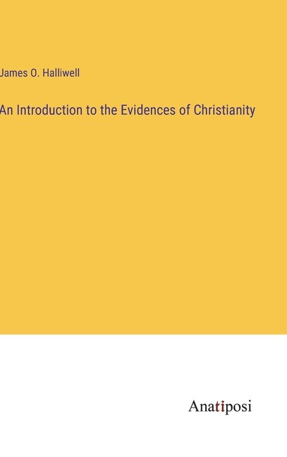 Couverture_An Introduction to the Evidences of Christianity
