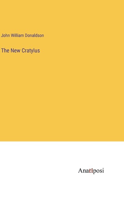 Front cover_The New Cratylus
