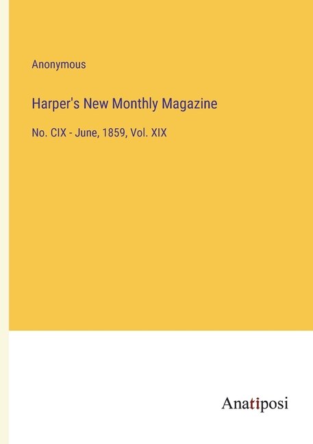 Front cover_Harper's New Monthly Magazine