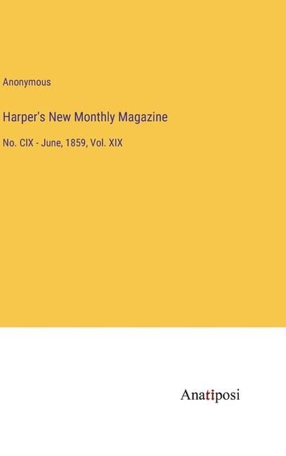 Couverture_Harper's New Monthly Magazine