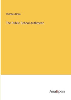 Front cover_The Public School Arithmetic