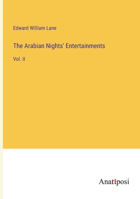 Front cover_The Arabian Nights' Entertainments