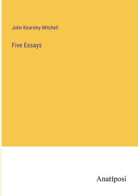Front cover_Five Essays