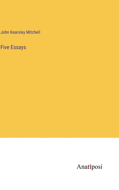Front cover_Five Essays