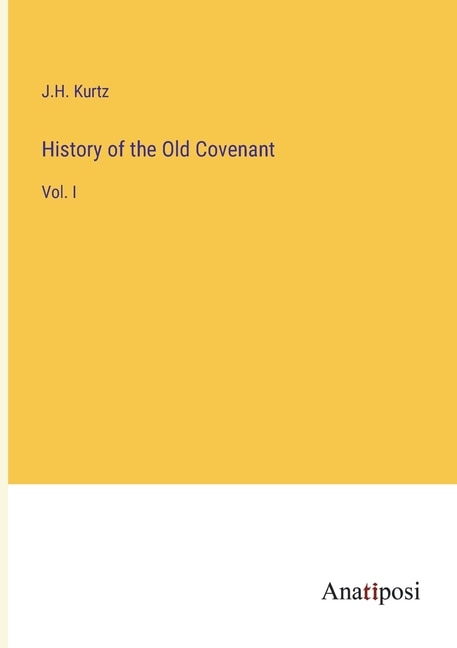 Couverture_History of the Old Covenant