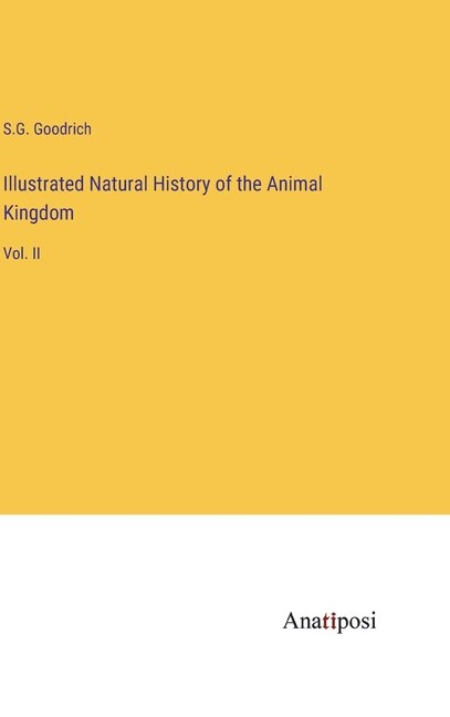 Front cover_Illustrated Natural History of the Animal Kingdom