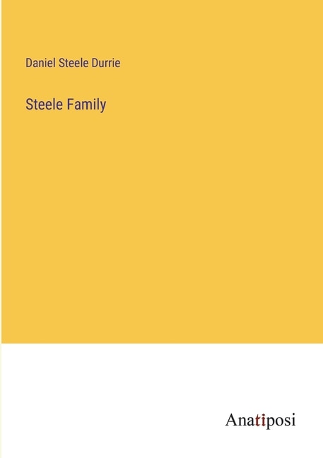 Front cover_Steele Family