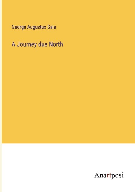 Front cover_A Journey due North
