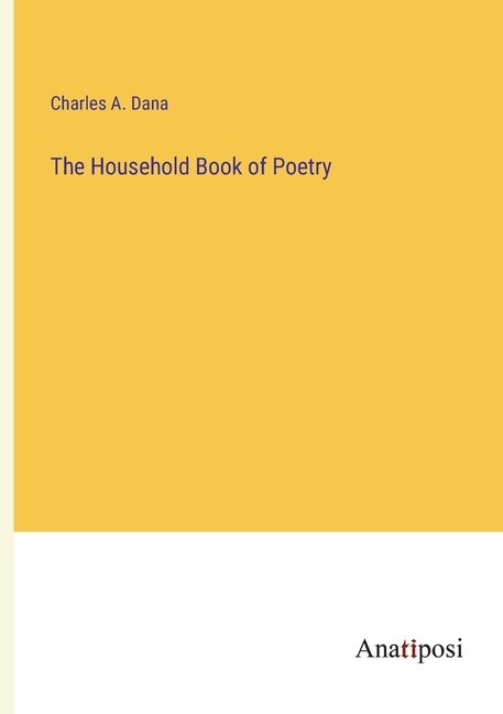 Front cover_The Household Book of Poetry
