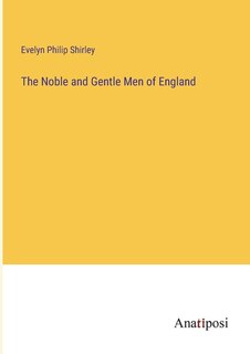 Front cover_The Noble and Gentle Men of England