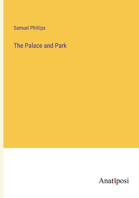 Front cover_The Palace and Park