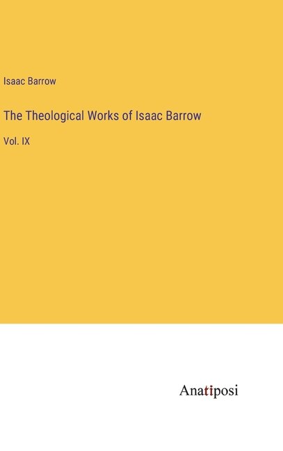 Front cover_The Theological Works of Isaac Barrow
