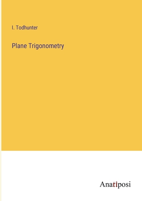 Front cover_Plane Trigonometry