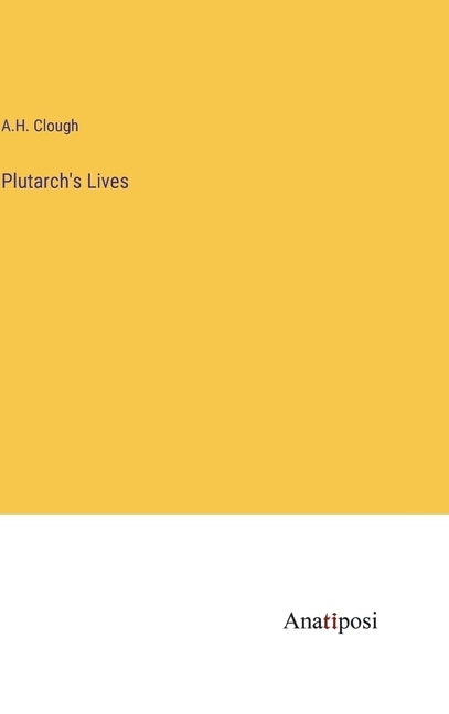 Front cover_Plutarch's Lives