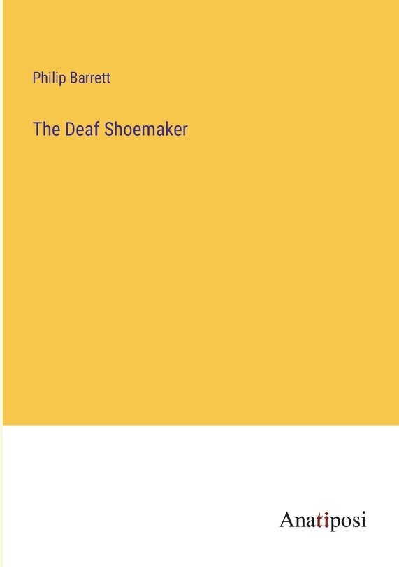 Couverture_The Deaf Shoemaker